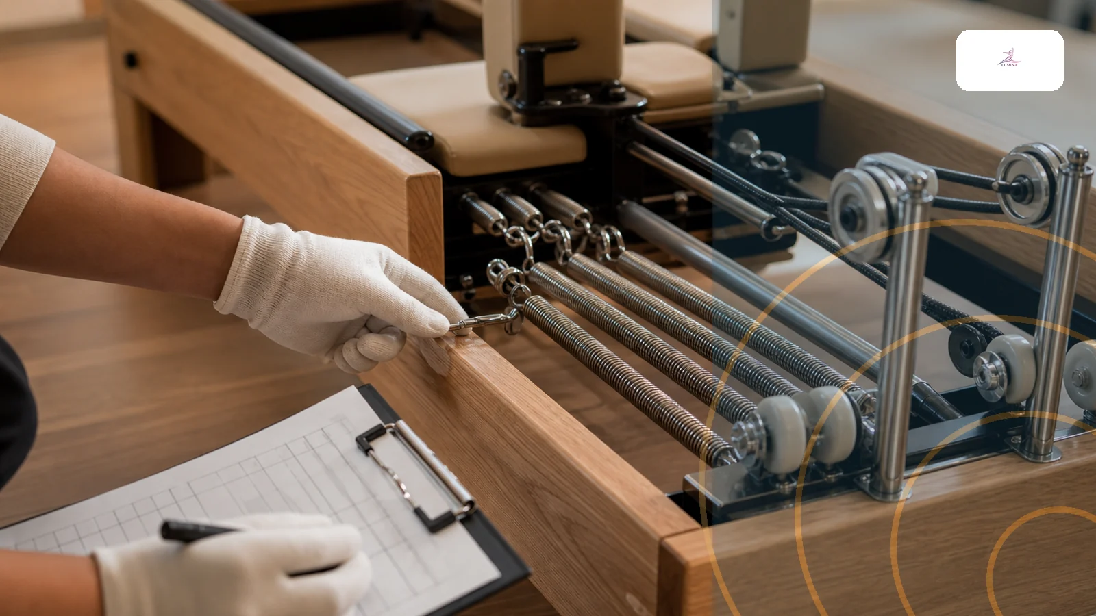 Comment acheter un Reformer Pilates sûr : contrôle qualité pour studios et distributeurs - spring and rail quality inspection