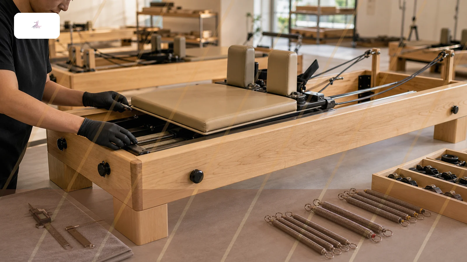 Safe Pilates reformer कैसे खरीदें: studios और distributors के लिए quality checklist Lumina