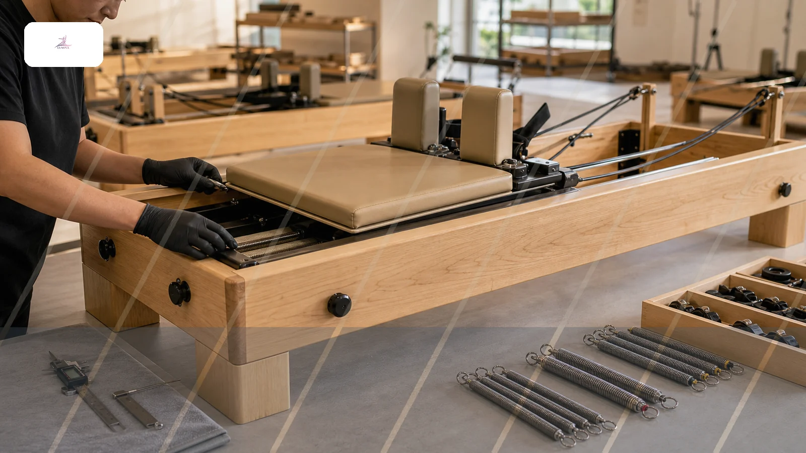 Как выбрать безопасный Pilates reformer: контроль качества для студий и дилеров Lumina
