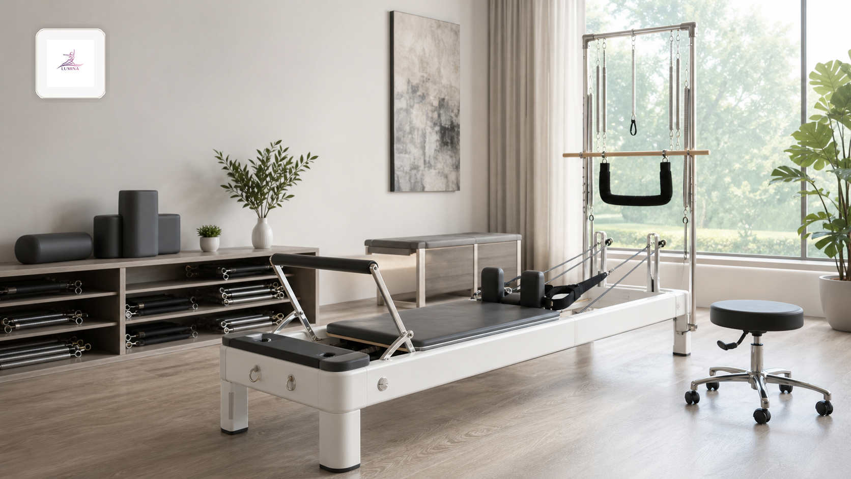Pilatesapparatuur voor revalidatie en fysiotherapie inkopen Lumina
