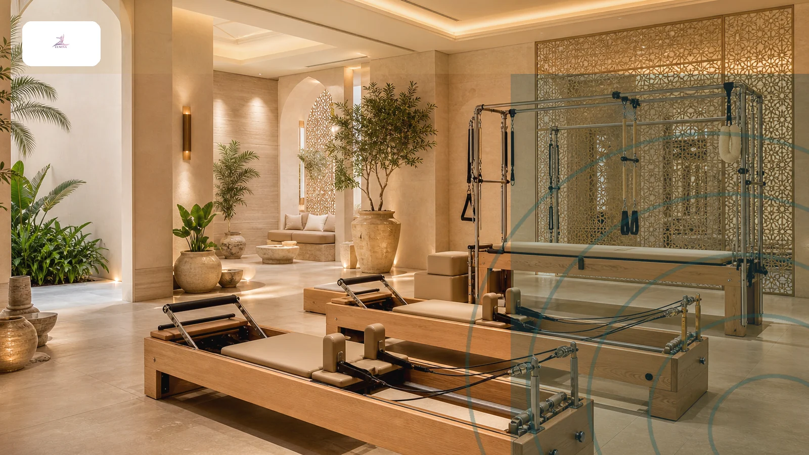 بناء خط منتجات Pilates محلي للموزعين Lumina