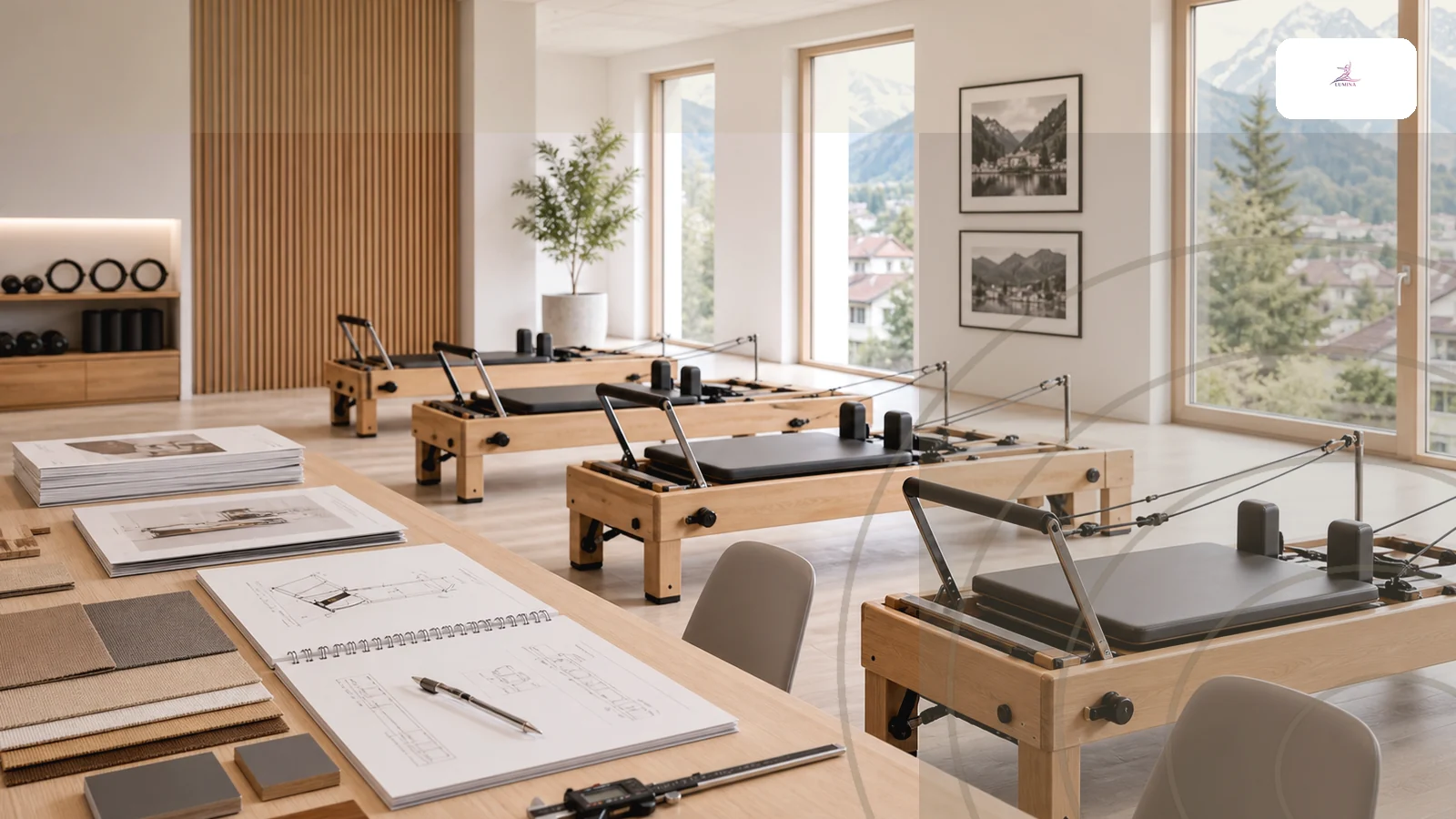 Eine lokale Pilates-Gerätelinie für Händler aufbauen Lumina