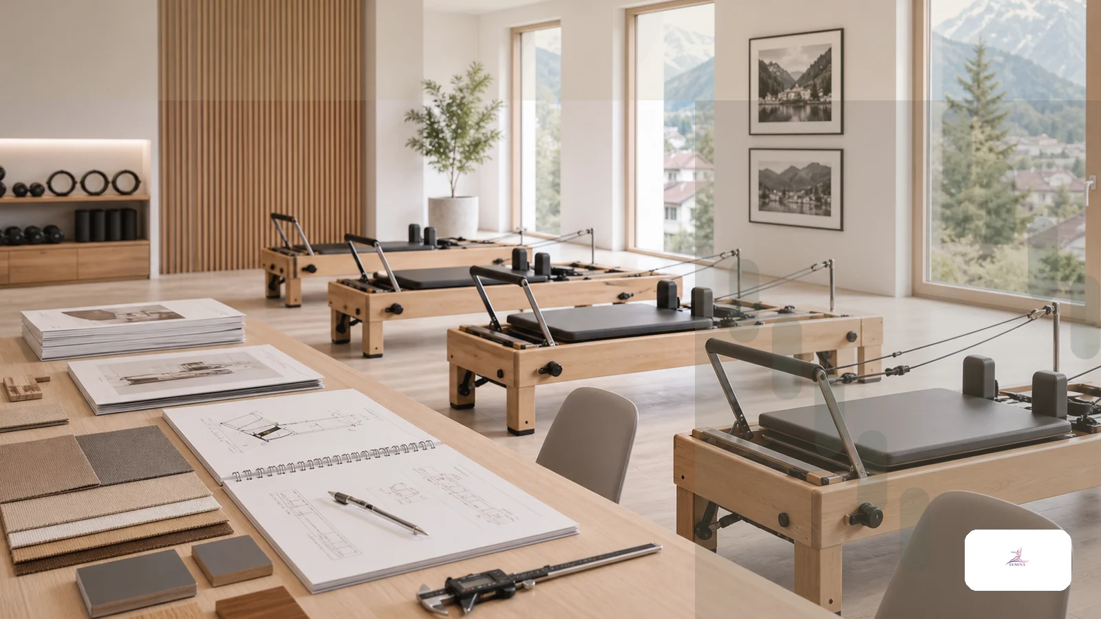 Wartungsplanung für kommerzielle Pilates-Geräte Lumina