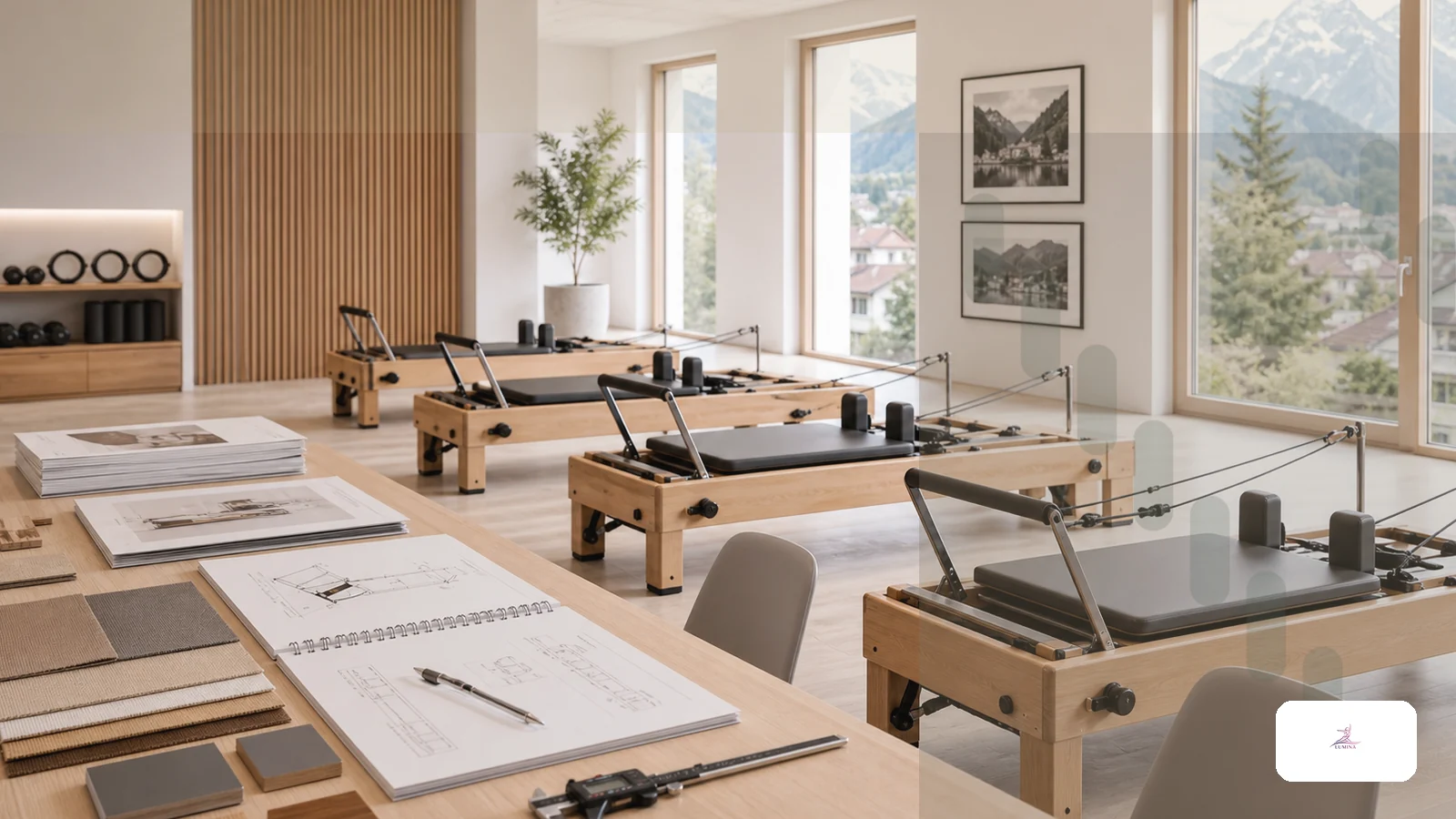 OEM-Branding für lokale Pilates-Händler Lumina