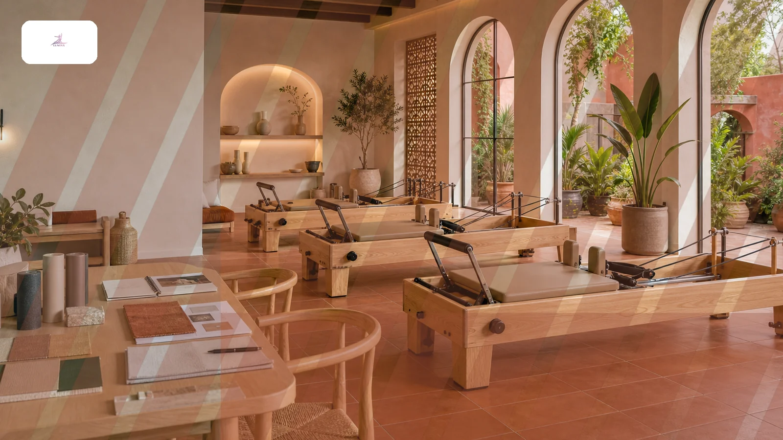 Paquetes Pilates para hoteles y wellness rooms Lumina