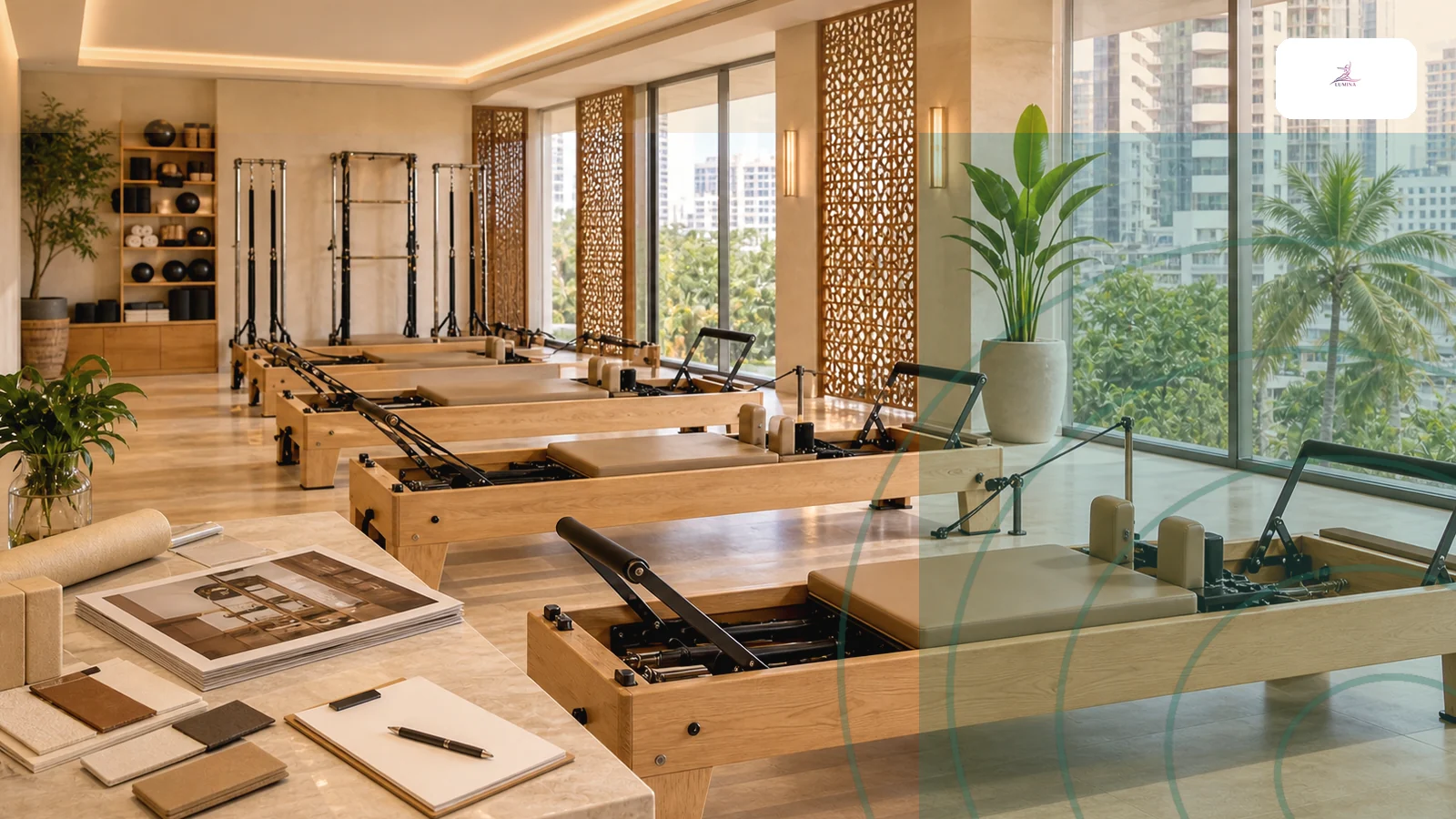 Local Pilates equipment distributor line कैसे बनाएं Lumina