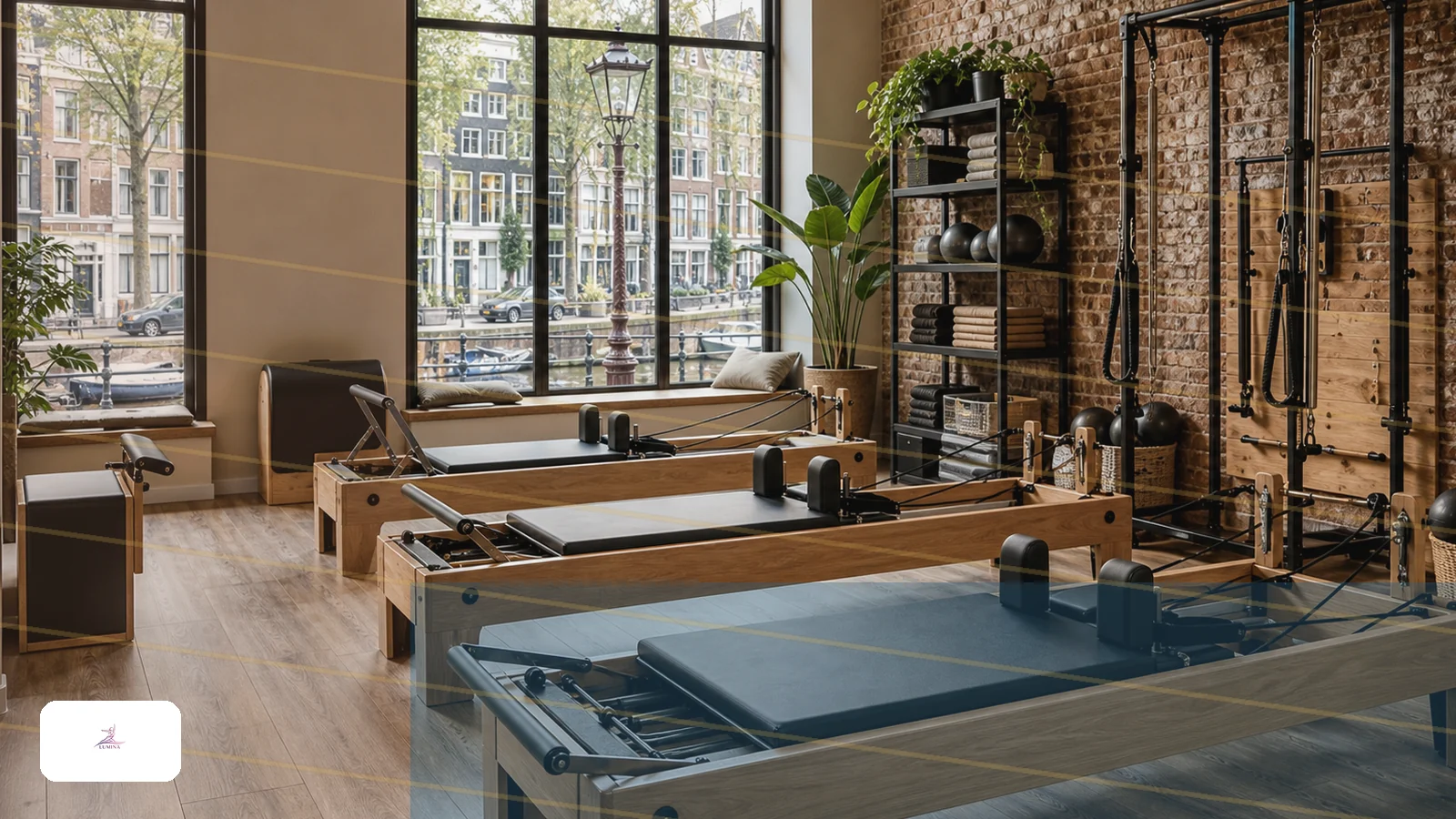 Houten of aluminium reformer voor lokale positionering Lumina