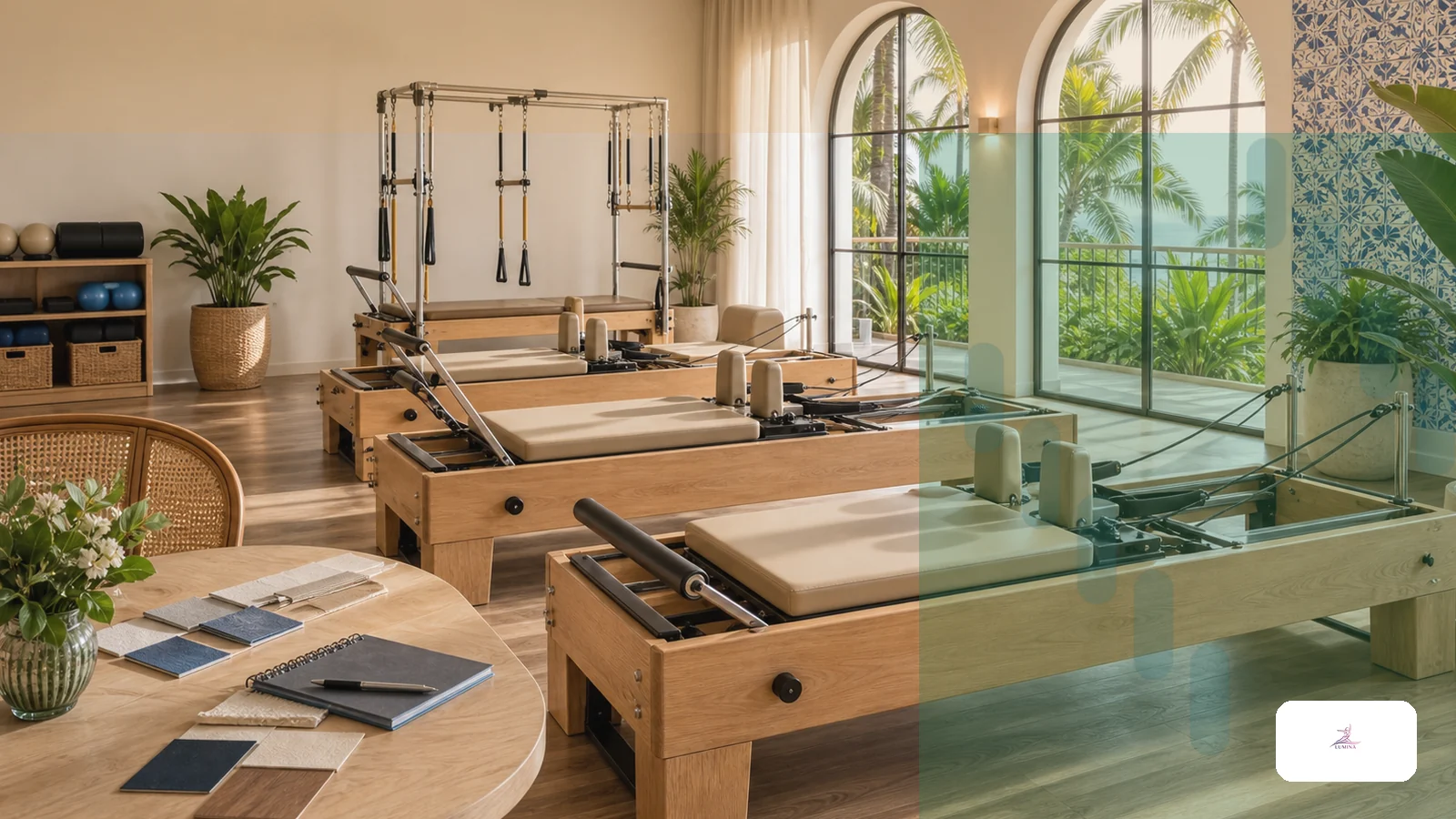 Plano de manutenção para equipamentos Pilates comerciais Lumina
