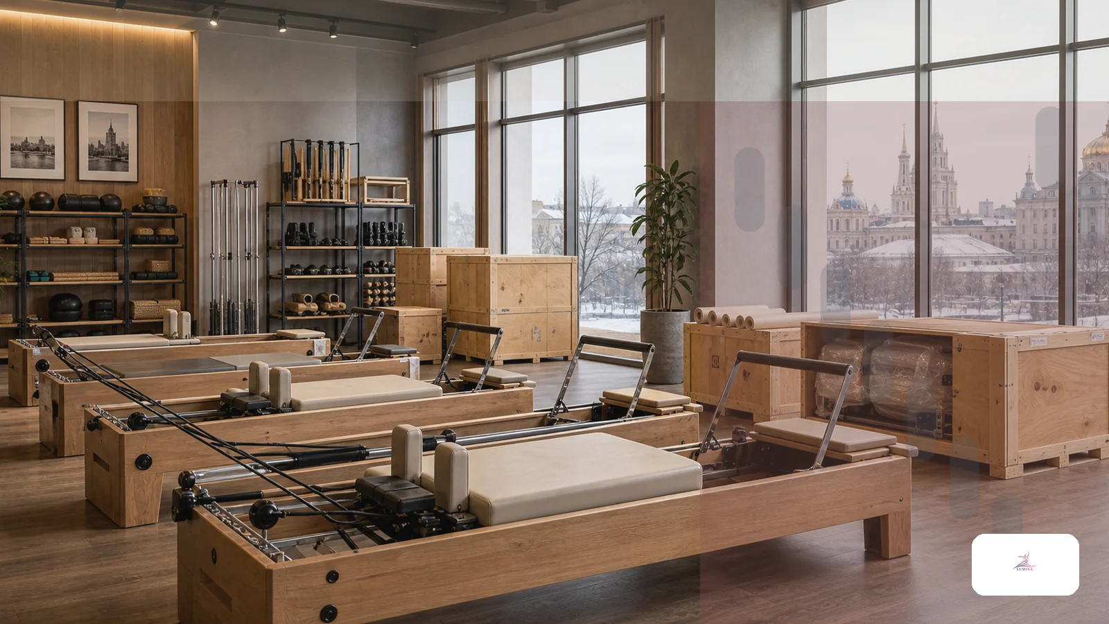 OEM-брендинг оборудования Pilates для локальных дилеров Lumina