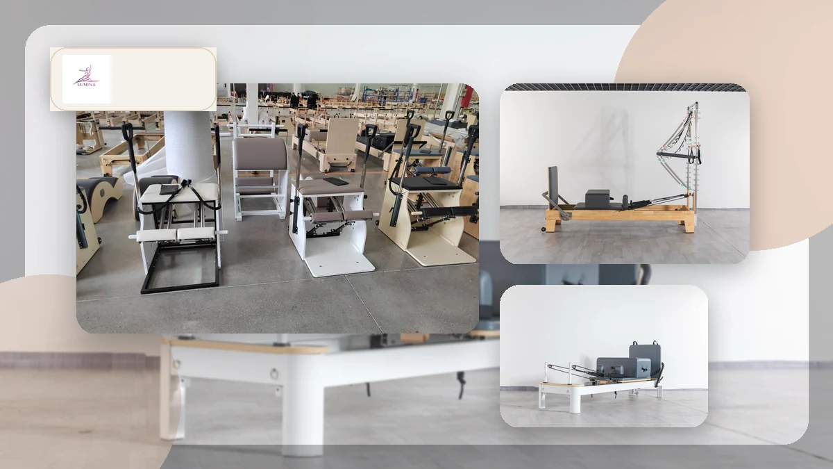 Wie man einen Pilates-Showroom oder Demo-Center gestaltet, der Besuche in Aufträge verwandelt Studio- und Paketplanung mit Lumina Pilates-Geräten