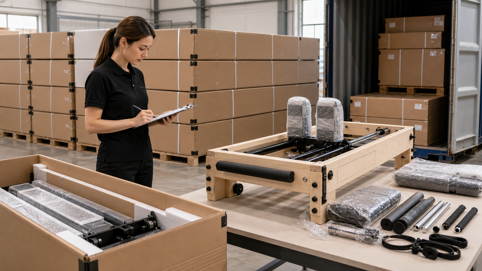 Pilates Reformer Packing Size and Shipping Guide for Importers