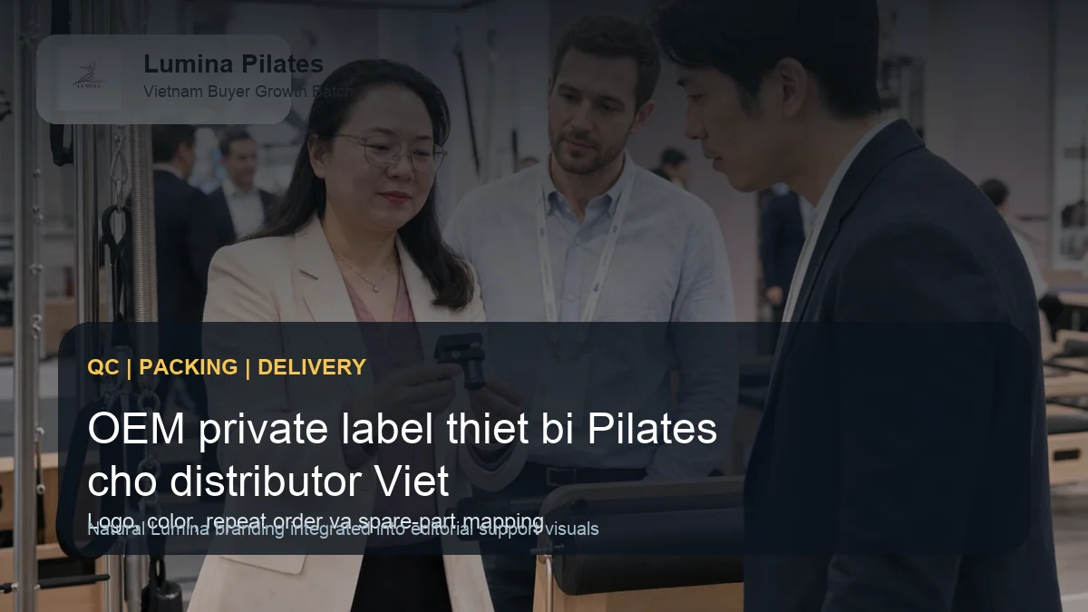 OEM/Private Label thiết bị Pilates cho nhà phân phối Việt Nam: nên bắt đầu từ đâu hình ảnh minh họa Lumina