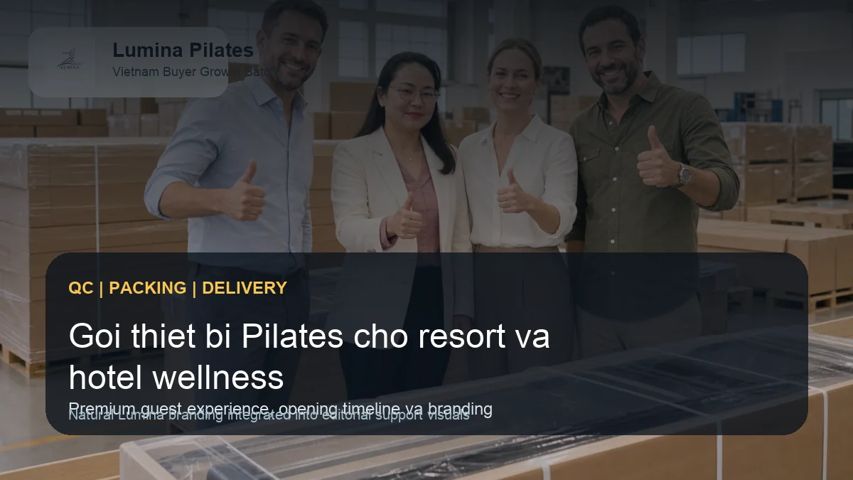 Gói thiết bị Pilates cho resort, hotel wellness và retreat tại Việt Nam hình ảnh minh họa Lumina
